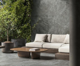 Керамогранит Italon Магма X2 Графит арт. 610010004091 (60х120х2)  Ректифицированный